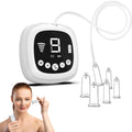 Electric Facial Cupping Therapy Set 3-in-1 Cupping Gua Sha & Massage Tool 3 Cup Sizes for Face Neck & Eyes Anti-Wrinkle Cellulite Reduction with 2 mode 9 Suction Levels 5 frequencies Facial Tool
