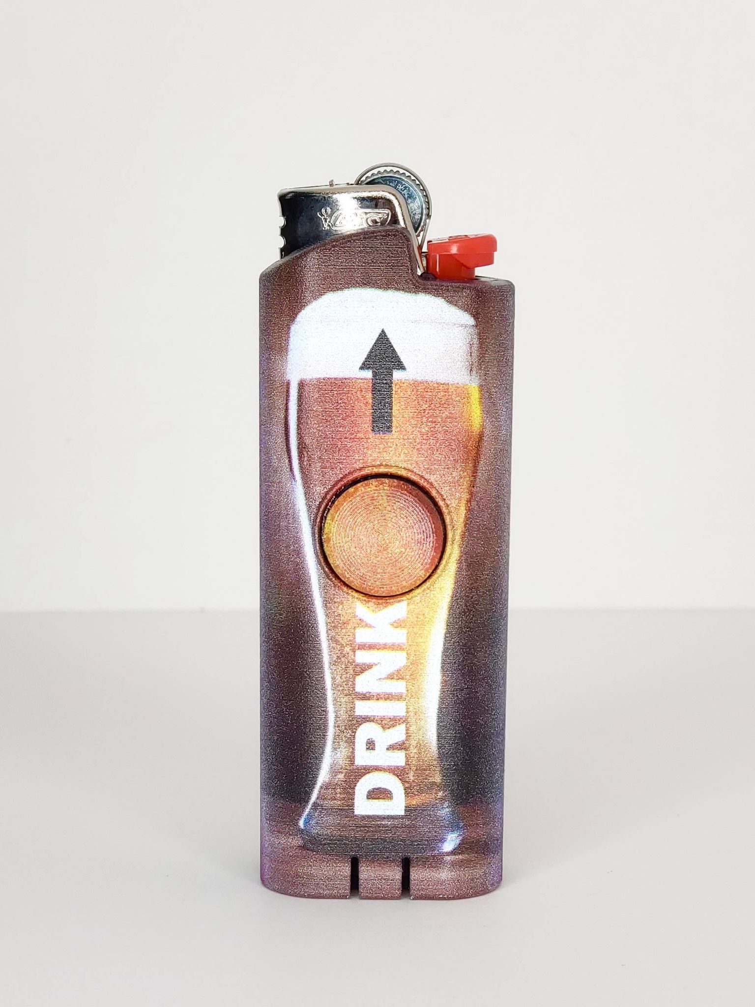 The Limited Edition SMOKE or DRINK Lighter Case for BIC® | FLKR LYTR